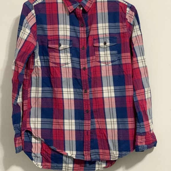 UCB T-shirt in blue/red/white check - Picture 5 of 6